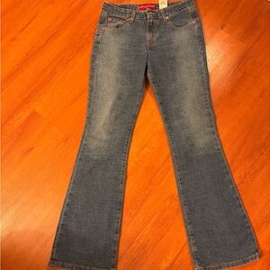 Levi's Superlow Stretch Boot cut Jeans in Classic Blue